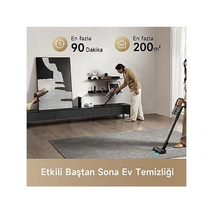 DREAME Z20 Kablosuz Dikey Süpürge Siyah