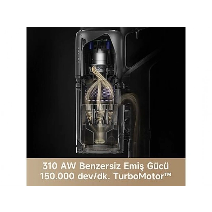 DREAME Z30 Kablosuz Dikey Süpürge Siyah