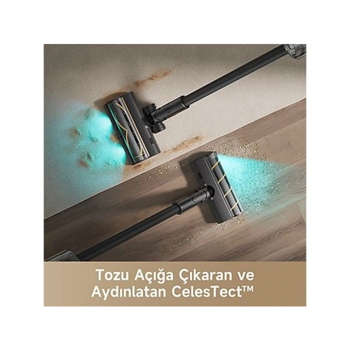 DREAME Z30 Kablosuz Dikey Süpürge Siyah