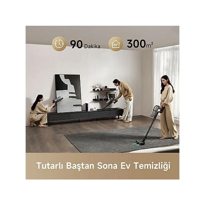DREAME Z30 Kablosuz Dikey Süpürge Siyah