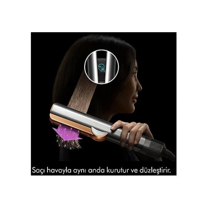 DYSON Airstrait™ Saç Düzleştirici Amber Silk