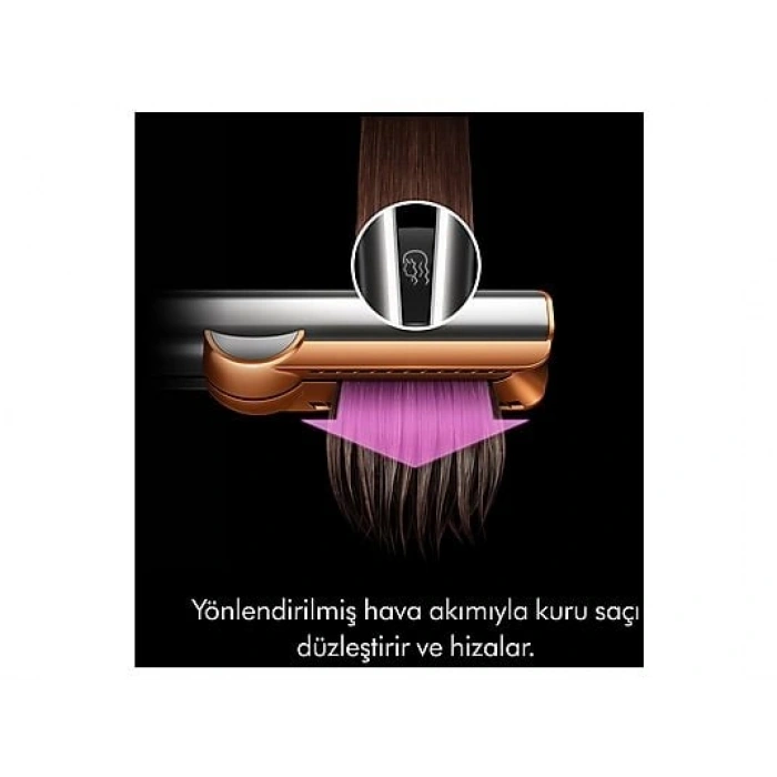 DYSON Airstrait™ Saç Düzleştirici Amber Silk