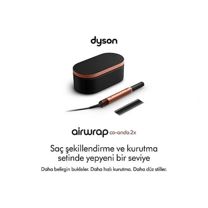 DYSON Airwrap Co-anda2x™ Saç Şekillendirme Ve Kurutma Seti Amber Silk