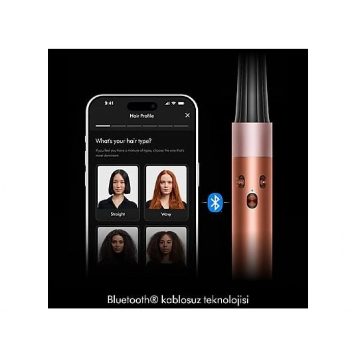 DYSON Airwrap i.d.™ Saç Şekillendirme Ve Kurutma Seti Amber Silk