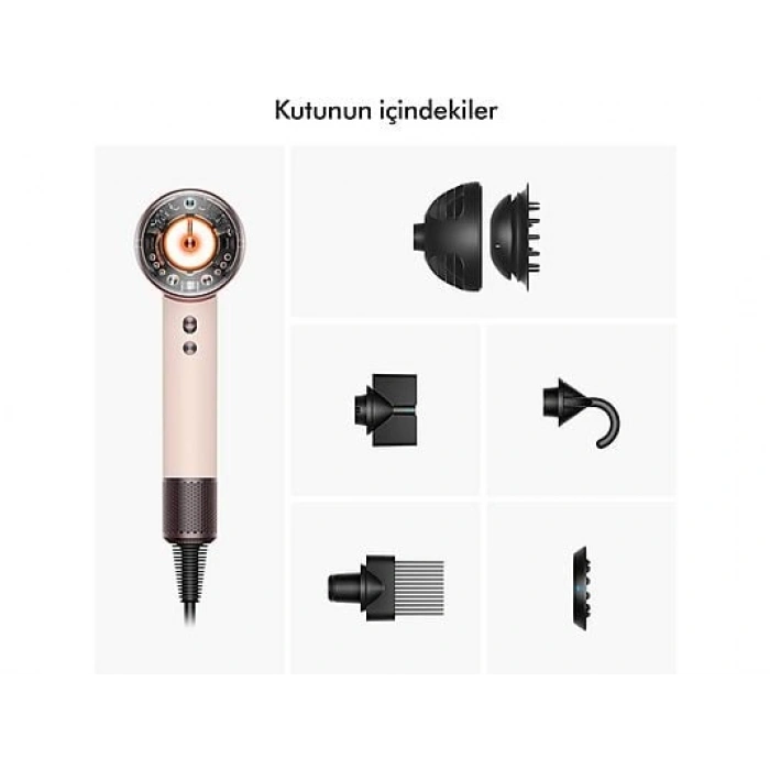 DYSON Supersonic Nural Saç Kurutma Makinesi (Ceramic pink / Rose gold)