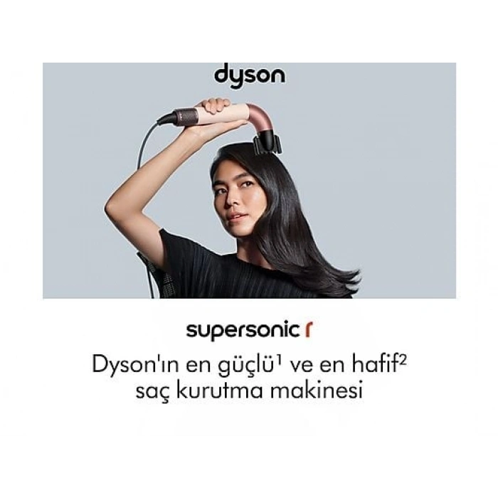 DYSON Supersonic R Saç Kurutma Makinesi Düz+Dalgalı Seramik Pembe