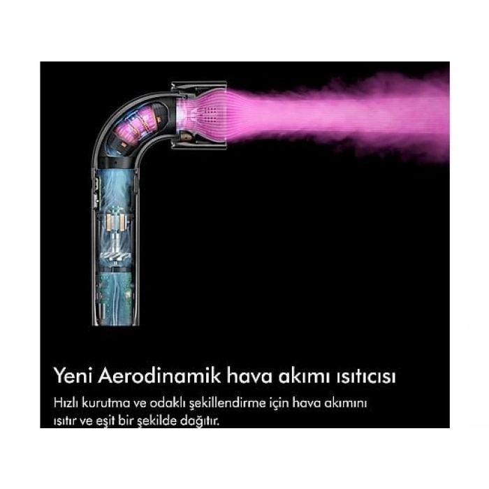 DYSON Supersonic R Saç Kurutma Makinesi Düz+Dalgalı Seramik Pembe