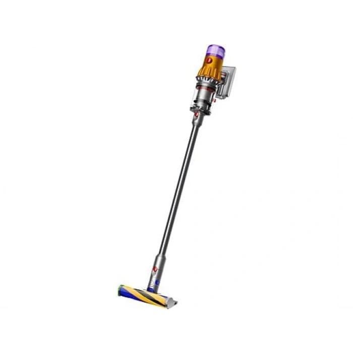 DYSON V12 Detect Slim Absolute Kablosuz Şarjlı Dikey Süpürge Sarı Nikel