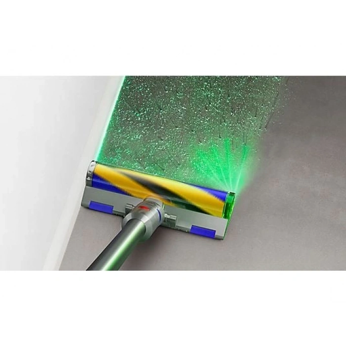 DYSON V12 Detect Slim Absolute Kablosuz Şarjlı Dikey Süpürge Sarı Nikel