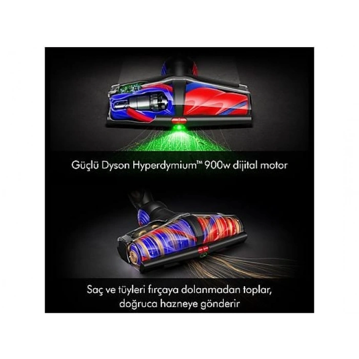 DYSON V16 Piston Animal Kablosuz Şarjlı Dikey Süpürge Mat Siyah