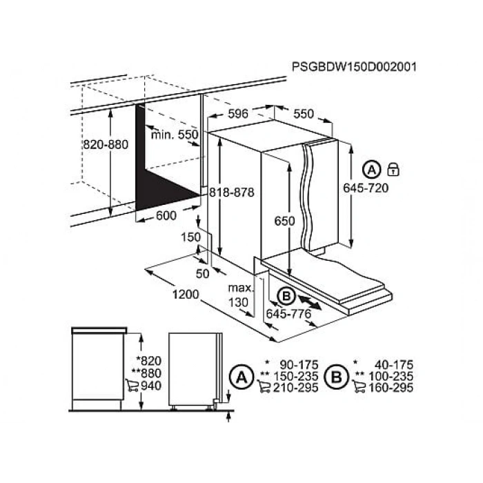 ELECTROLUX EES48401L C Enerji Sınıfı 14 Kişilik 8 Programlı Tam Ankastre Bulaşık Makinesi