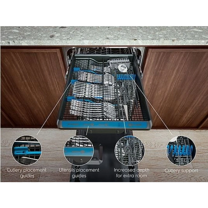 ELECTROLUX EES48401L C Enerji Sınıfı 14 Kişilik 8 Programlı Tam Ankastre Bulaşık Makinesi