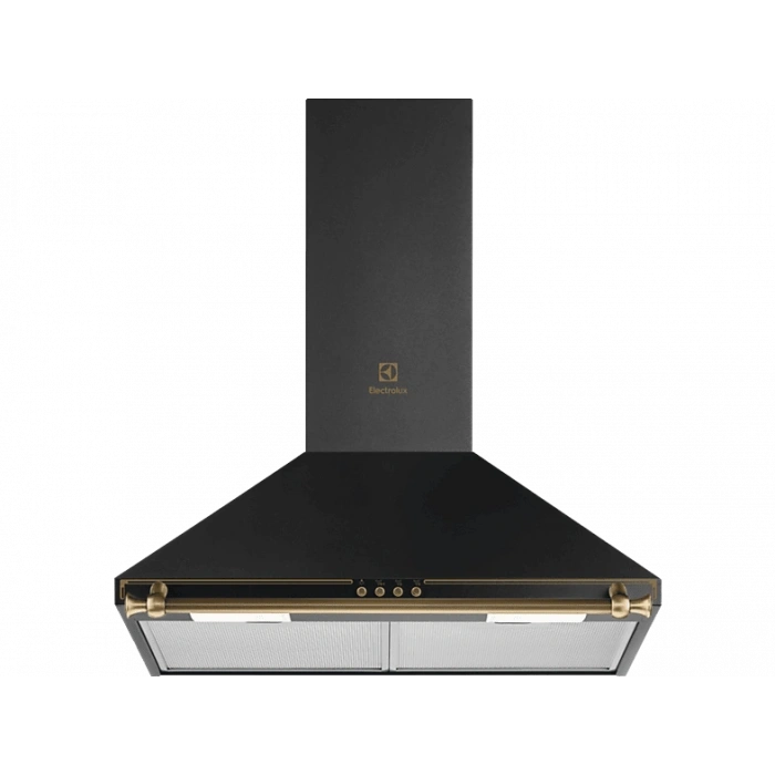 ELECTROLUX EFC226R Rococo Serisi Rustik 60 cm Duvar Tipi Davlumbaz Siyah