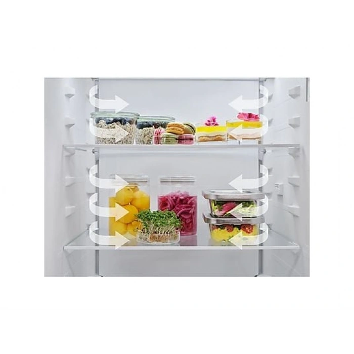 ELECTROLUX ELT9VE52M0 E Enerji Sınıfı 522L 4 Kapılı No-Frost Gardrop Tipi Buzdolabı Siyah