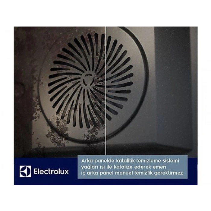 ELECTROLUX EOF5F50BX SurroundCook Katalitik Temizlemeli 65 lt Multifonksiyonel Cam Ankastre Fırın Siyah