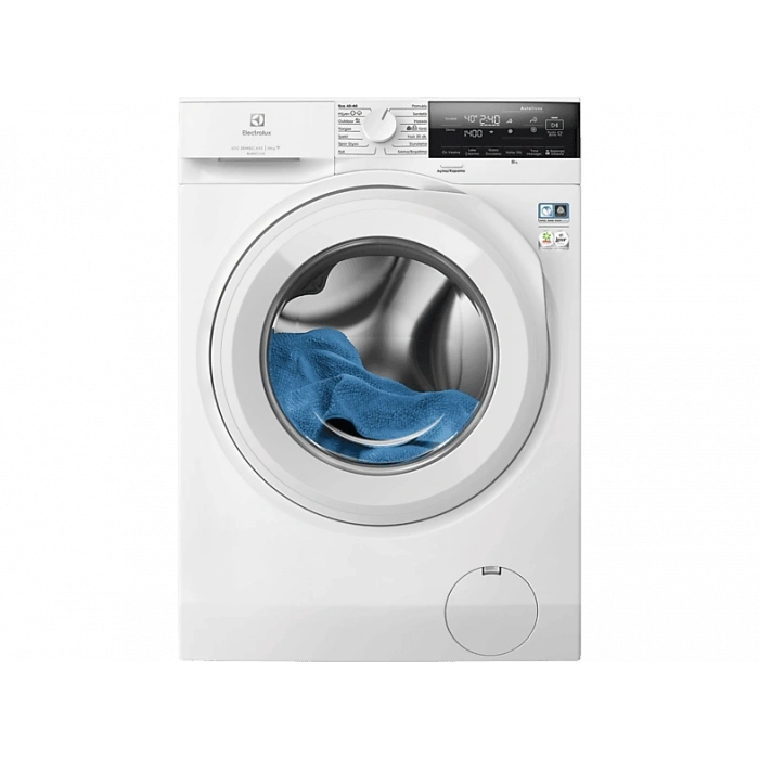 ELECTROLUX EW6F3411ACT A Enerji Sınıfı 600 Serisi SensiCare 10 kg 1400 Devir AutoDose Wi-Fi Çamaşır Makinesi Beyaz