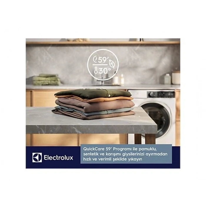 ELECTROLUX EW7F4404UT 700 Serisi SteamCare A Enerji Sınıfı 11 kg 1400 Devir UniversalDose Çamaşır Makinesi