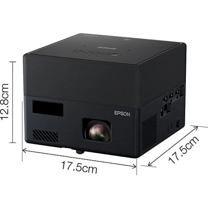 EPSON EF-12 3LCD Full HD 1000 Lumens Projeksiyon Cihazı Siyah