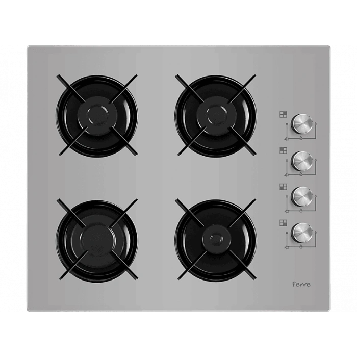 FERRE G2240 CE Cam Set Üstü Ocak Gri