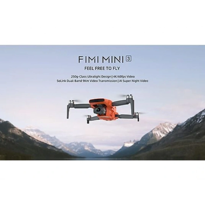 FIMI Mini 3 Drone Combo Paket (4K/60fps Video , 48MP )