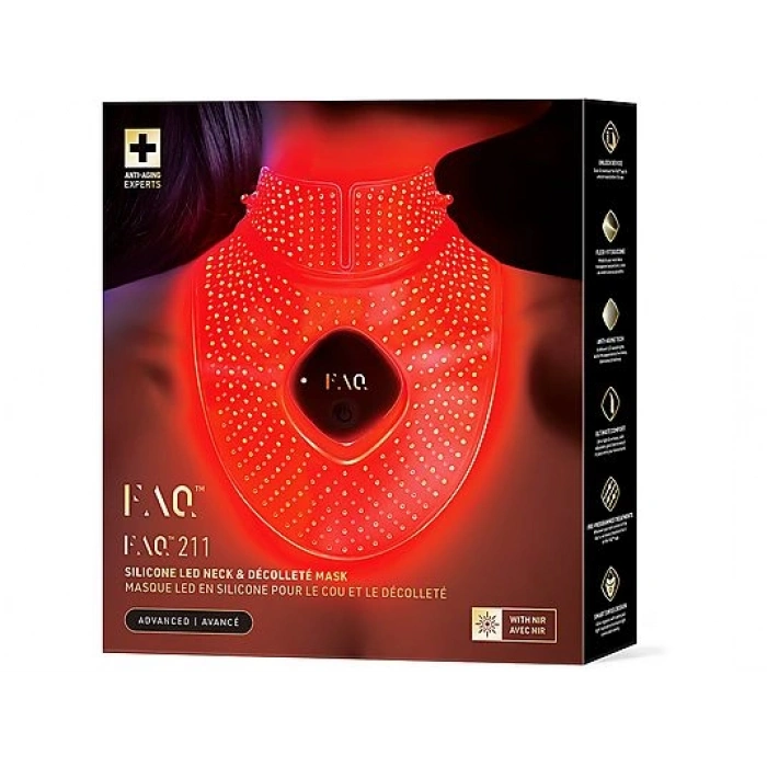 FOREO FAQ 211 Yaşlanma Karşıtı Boyun ve Dekolte LED Maskesi