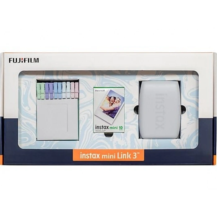 FUJIFILM Mini Link 3 C Bundle Box Anlık Fotoğraf Yazıcısı Beyaz