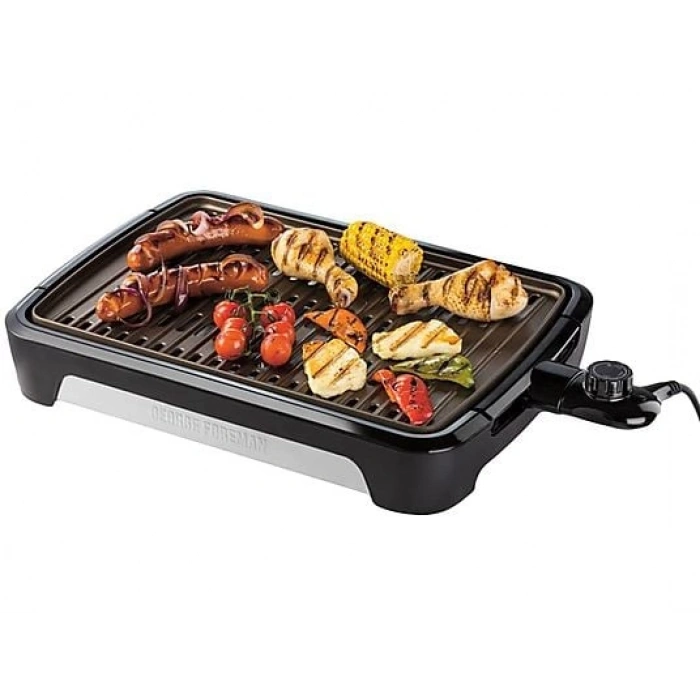 GEORGE FOREMAN 25850-56 Büyük Boy Dumansız BBQ Izgara Siyah