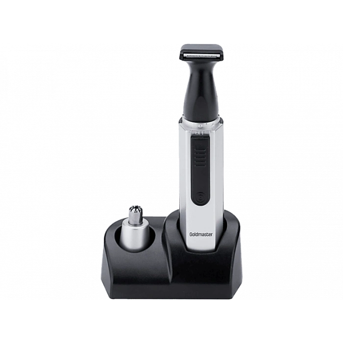 GOLDMASTER Alex GM-7165 Kişisel Bakım Seti Gümüş Siyah