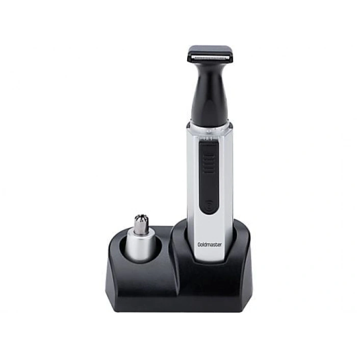 GOLDMASTER Alex GM-7165 Kişisel Bakım Seti Gümüş Siyah