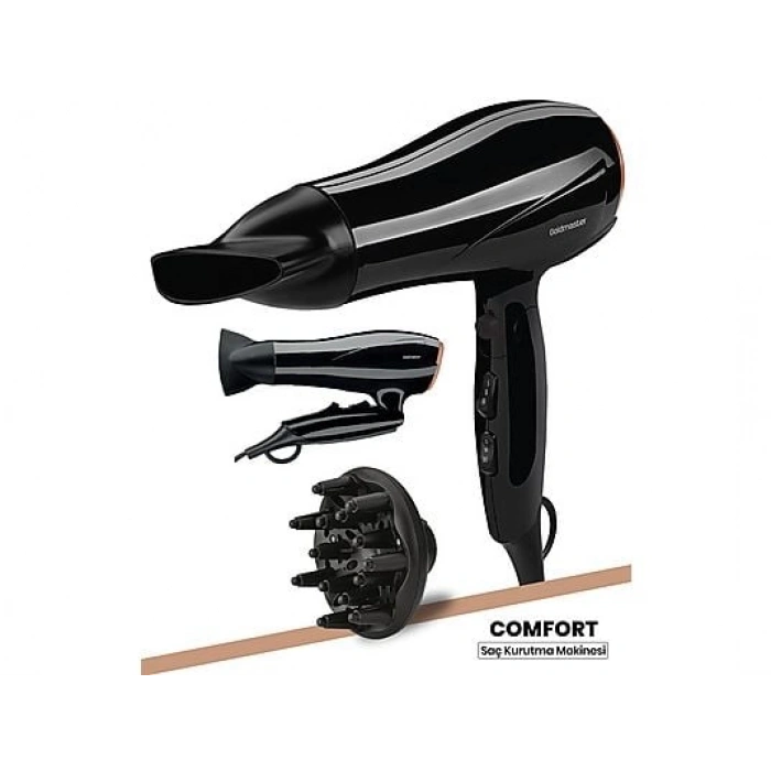 GOLDMASTER GM 7191 Comfort Saç Kurutma Makinesi