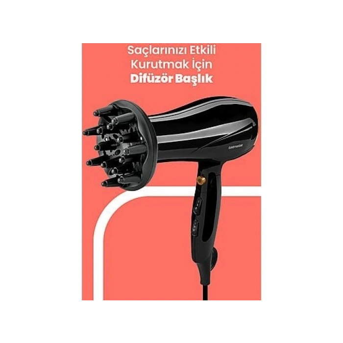 GOLDMASTER GM 7191 Comfort Saç Kurutma Makinesi