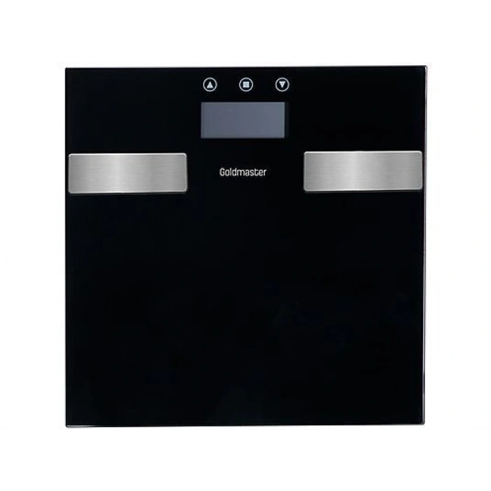 GOLDMASTER GM 7192 Fit Max Vücut Analizli Baskül Siyah