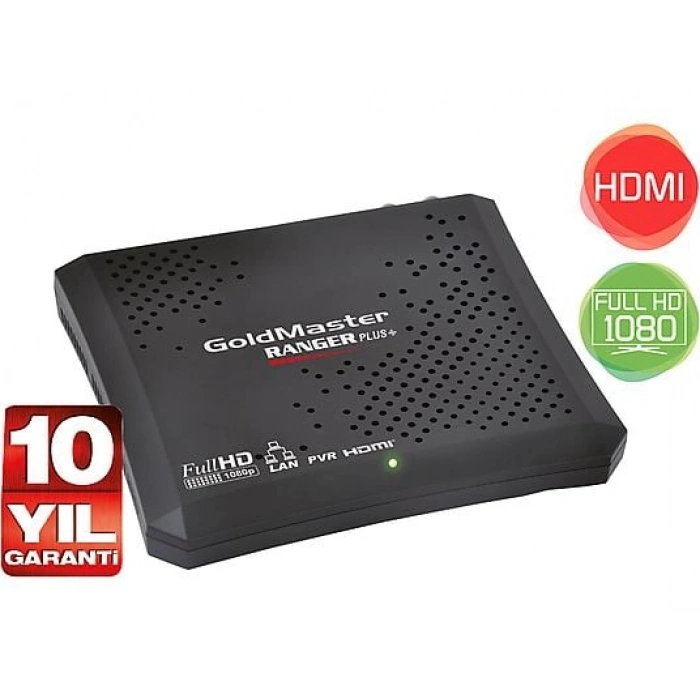 GOLDMASTER Ranger HD Plus PVR Dijital Uydu Alıcısı
