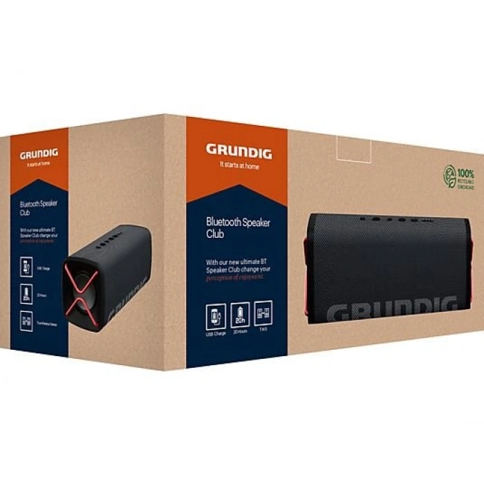 GRUNDIG Club Bluetooth Hoparlör Siyah