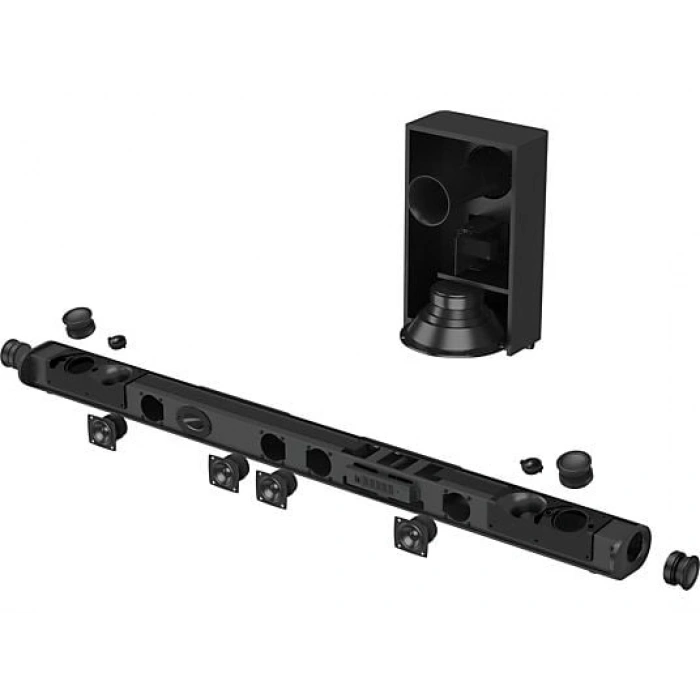 GRUNDIG DSB 5000 760W Dolby Atmos 5.1.2 Kanal Bluetooth Soundbar Siyah