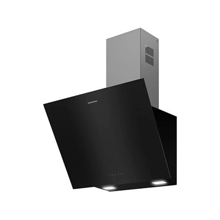 GRUNDIG GDSP 2474 BB Yatay Cam Duvar Tipi Davlumbaz Siyah