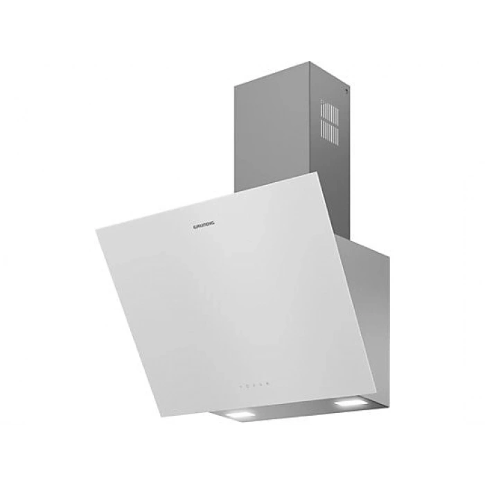 GRUNDIG GDSP 2474 BW 60cm Yatay Cam Davlumbaz Beyaz
