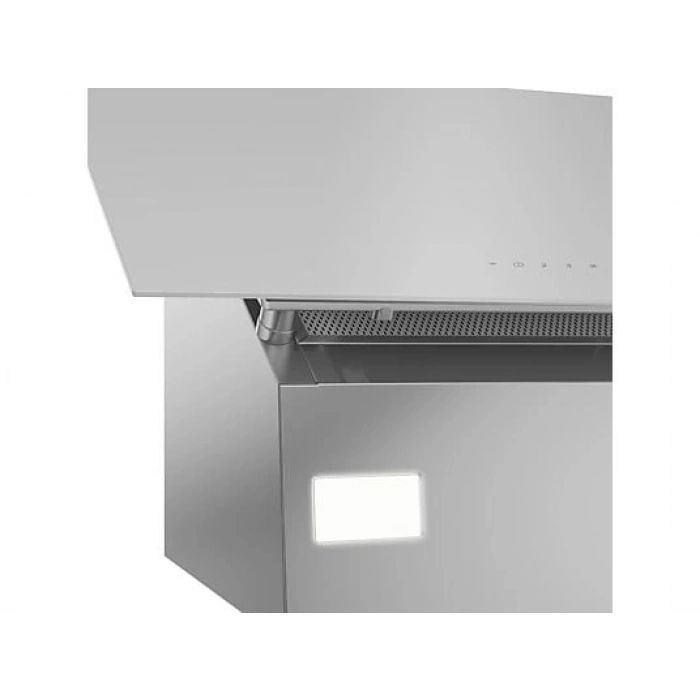 GRUNDIG GDSP 2474 BW 60cm Yatay Cam Davlumbaz Beyaz