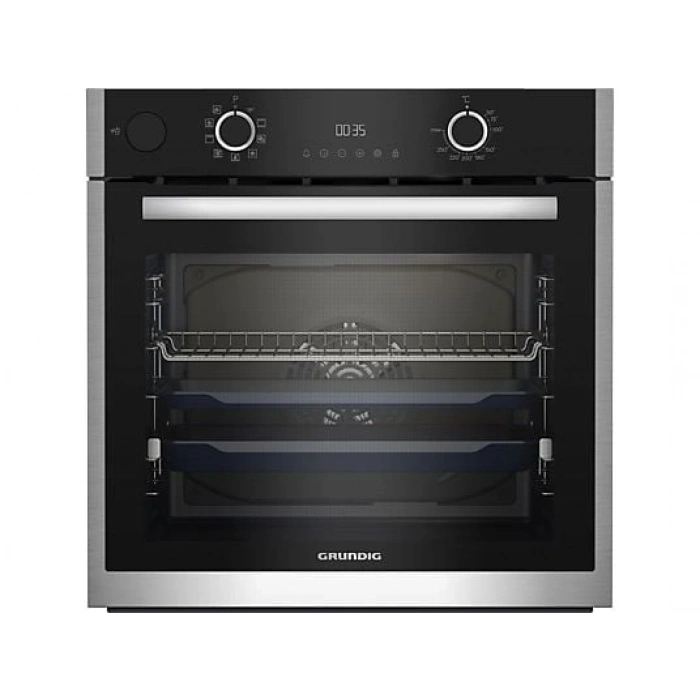 GRUNDIG GEBD 12302 B Buhar Destekli Fırın Siyah