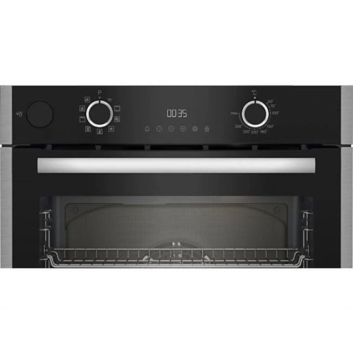 GRUNDIG GEBD 12302 B Buhar Destekli Fırın Siyah