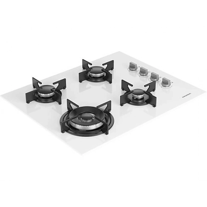 GRUNDIG GIGL 622410 W Woklu Ankastre Cam Ocak Beyaz