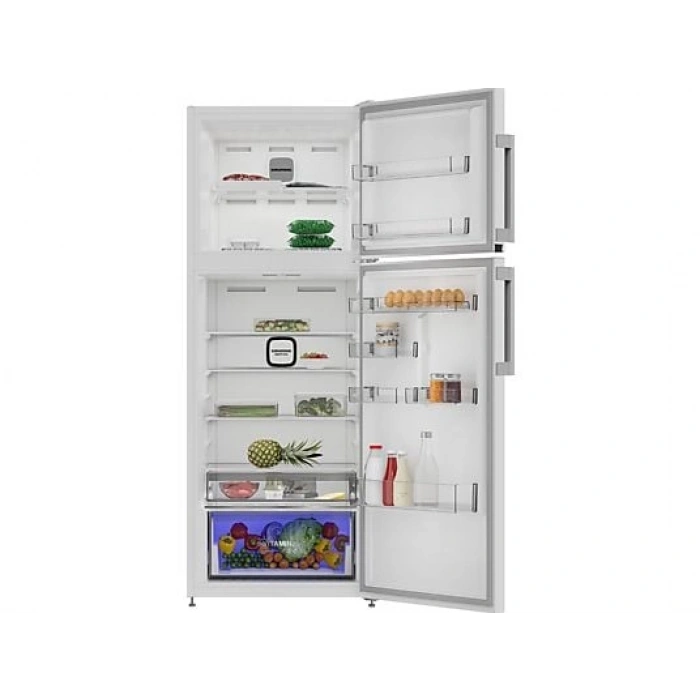 GRUNDIG GPRNE 477L E Enerji Sınıfı NoFrost Üstten Donduruculu Buzdolabı Beyaz
