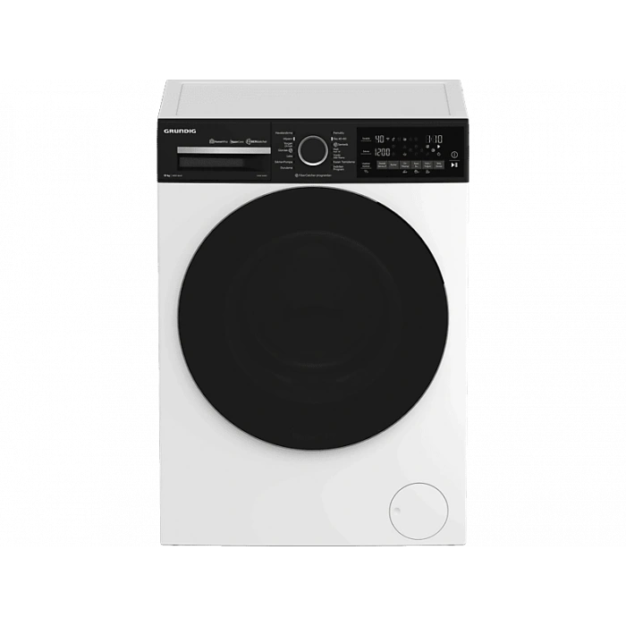 GRUNDIG GPWM 104855 A Enerji Sınıfı 10kg 1400 Devir Çamaşır Makinesi Beyaz