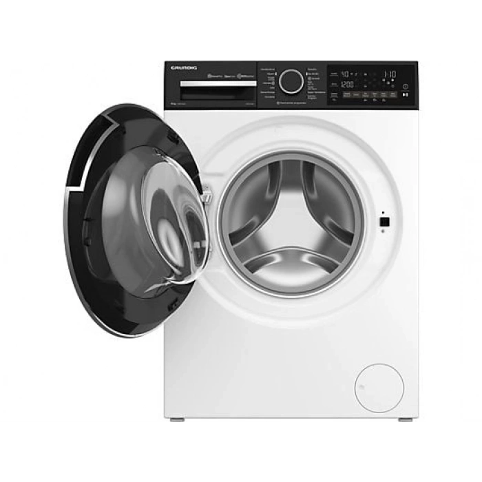 GRUNDIG GPWM 104855 A Enerji Sınıfı 10kg 1400 Devir Çamaşır Makinesi Beyaz