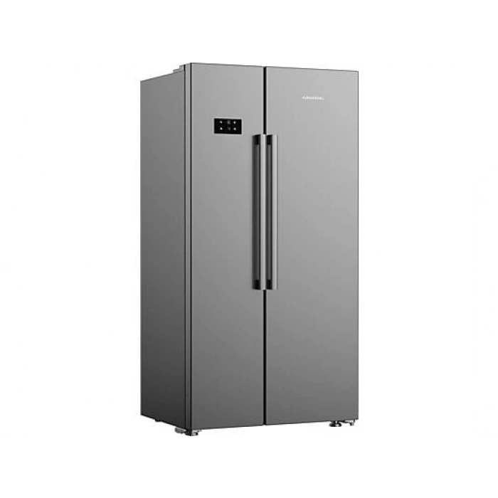 GRUNDIG GSND 6384 S E Enerji Sınıfı 580L NoFrost 2 Kapılı Gardırop Tipi Buzdolabı Silver