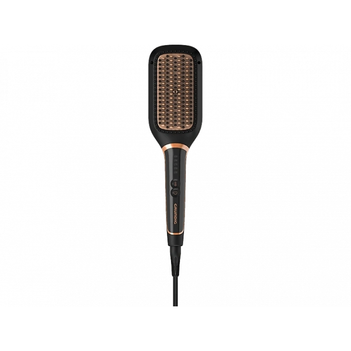 GRUNDIG HB 7150 NaturaShine Saç Düzleştirici Fırça Siyah