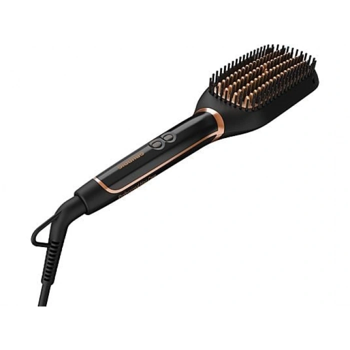 GRUNDIG HB 7150 NaturaShine Saç Düzleştirici Fırça Siyah