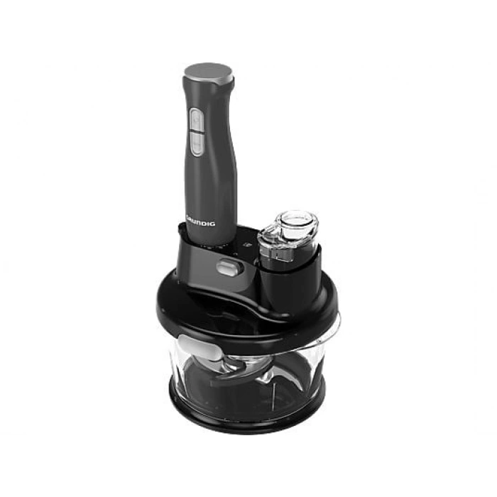 GRUNDIG RHB 7410 Cam Hazneli Rendeli Blender Seti Antrasit
