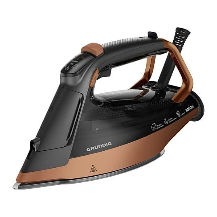 GRUNDIG SI 8050 Buharlı Ütü Siyah Kahverengi