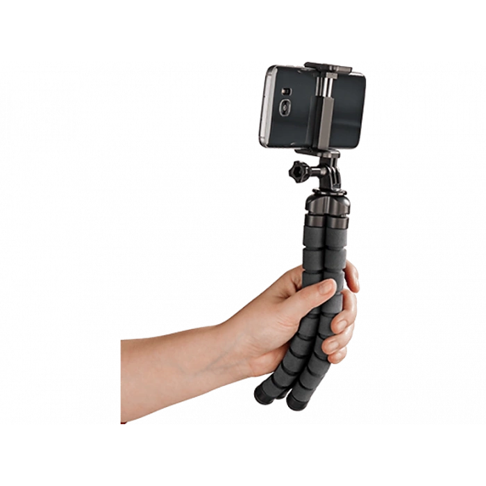 HAMA Flex Mini Tripod Akıllı Telefonlar ve GoPro Siyah
